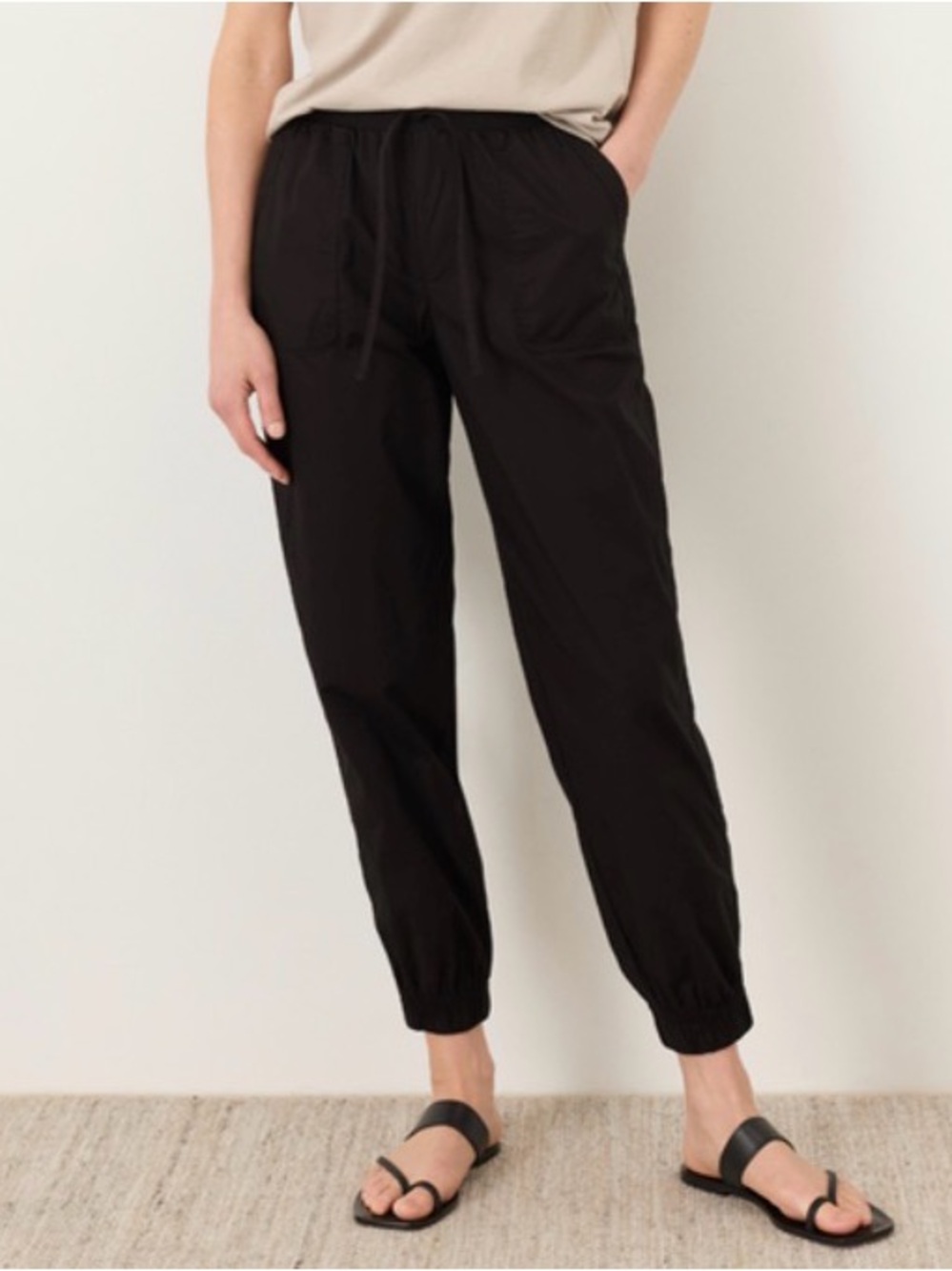 Pact Organic Cotton Black Joggers Women’s XXL